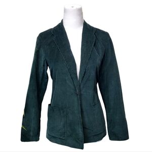 Vintage Prestige of Boston Hunter Forest Green Corduroy Blazer Jacket